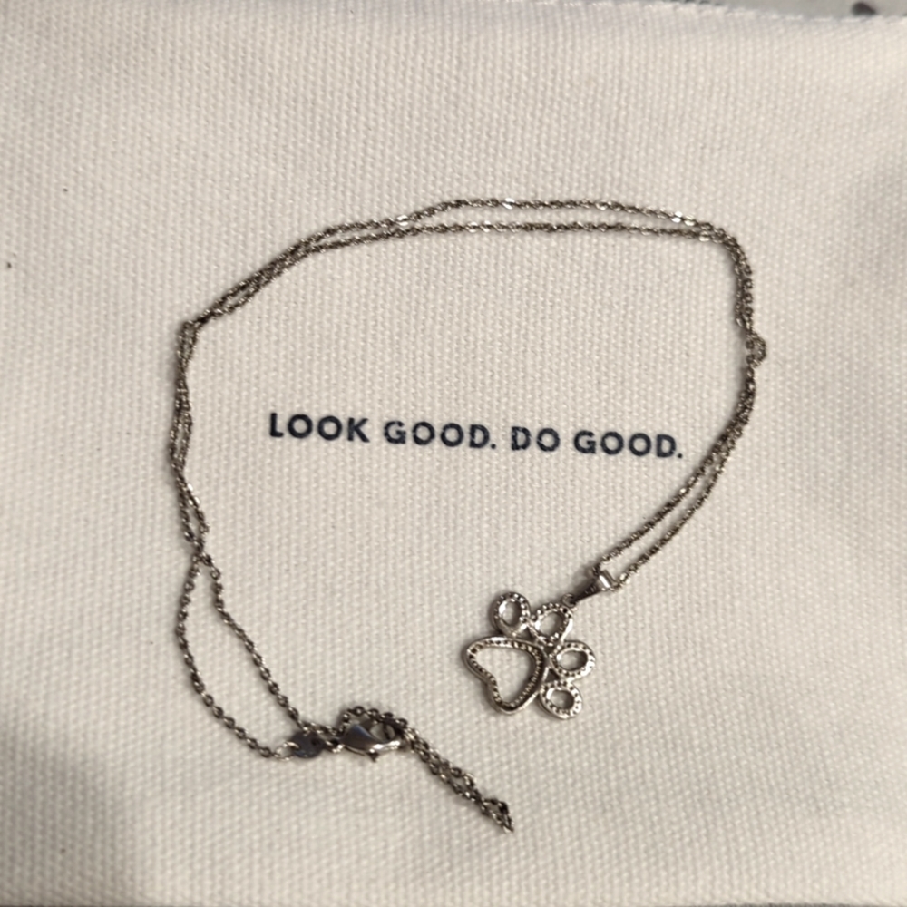 Dog Paw Necklace